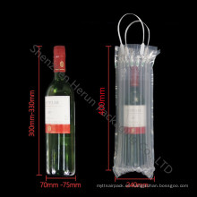 Handiness Packaging con bolsas de columna de aire para vino